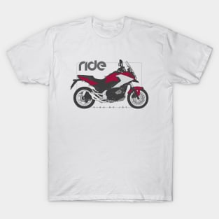 Ride nc750x red/silver T-Shirt